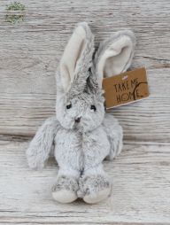 flower delivery Budapest - Plush bunny 19 cm