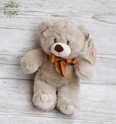 flower delivery Budapest - plush bear 20cm - Light brown