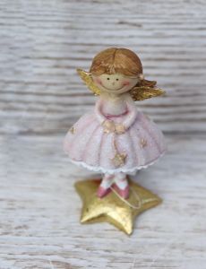 Angel with star 9cm