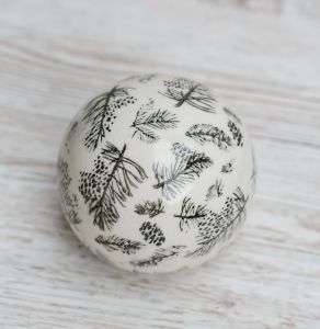 Ceramic ball paperweight
