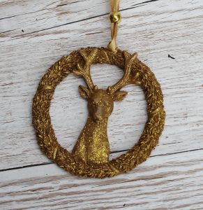 Deer hanging ornament