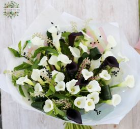 flower delivery Budapest - Big calla bouquet (35 stems)