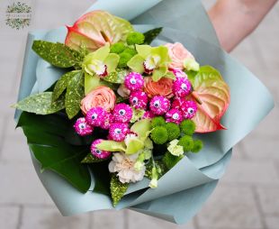 Blumenlieferung nach Budapest - Zyklopenstrauß (16 Stiele)