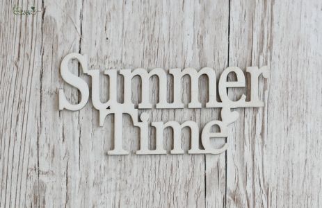 Summer Time mit Holzbeschriftung (14 cm)