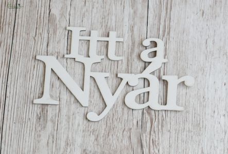 Summer is here wooden sign (20 cm)