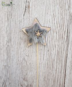 Puha csillag betűző (7cm)