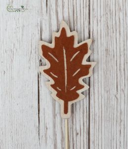 leaf figure on stick
