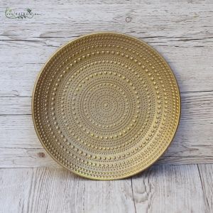Műanyag dekor tányér