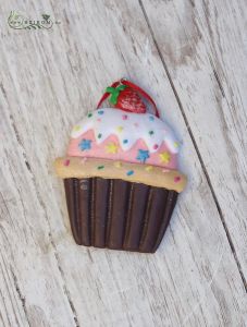 Muffin christmas tree ornament