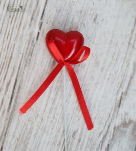 heart figure on stick
