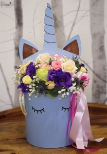 Unicorn flowerbox (14 stems)