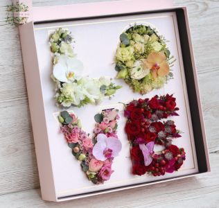 LOVE flowerbox 55cm
