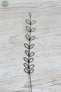 black metall fern 22 cm