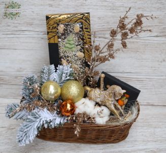 Christmas gift basket