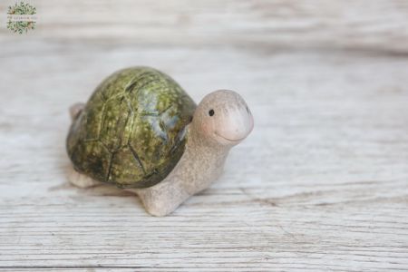 kerámia kedves teknős (10cm)