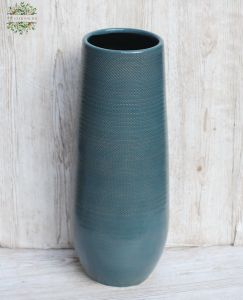 high blue floor vase (60x24cm)
