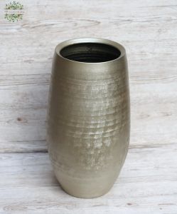 high golden-colored floor Vase (50x29cm)