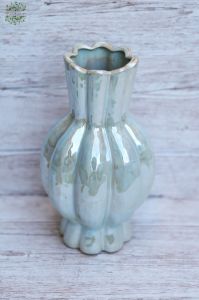 Ceramic vase with mother-of-pearl luster 28 cm