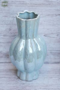 Gyönygyház fényű kerámia váza 41cm