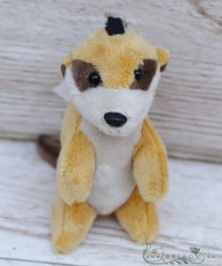 plush meerkat keychain (13cm)