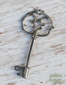 small metal key