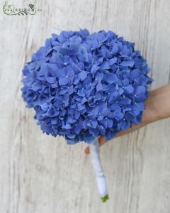 bridal bouquet (hydrangea, blue)