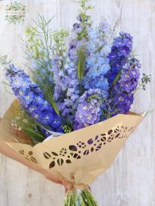 Delphinium bouquet 9 stems