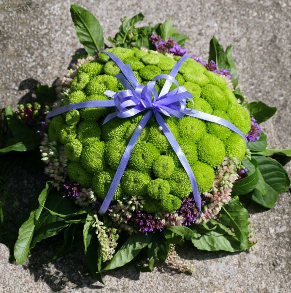 flower ring pillow, wedding