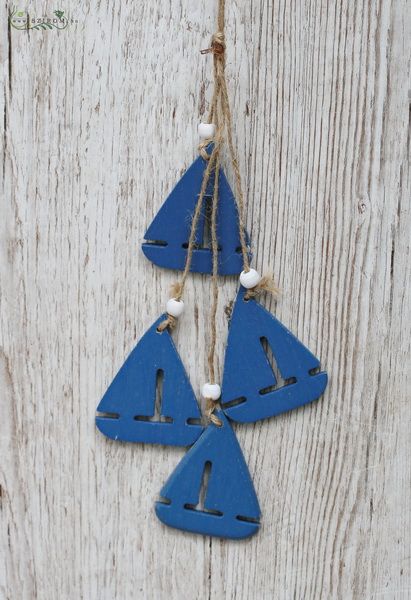 Wooden ships (43x6,5 cm) (with 3 ships)