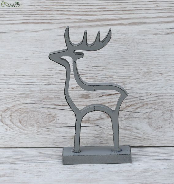 Wooden reindeer 19cm