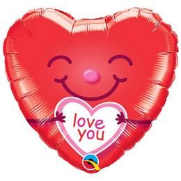 I love you mylar balloon (45cm)