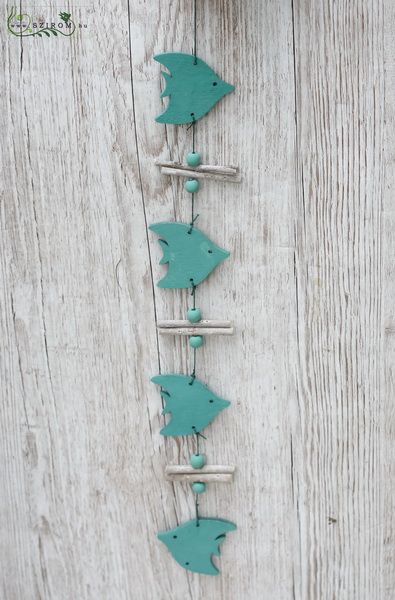 Hanging ornament with fish (60 cm)