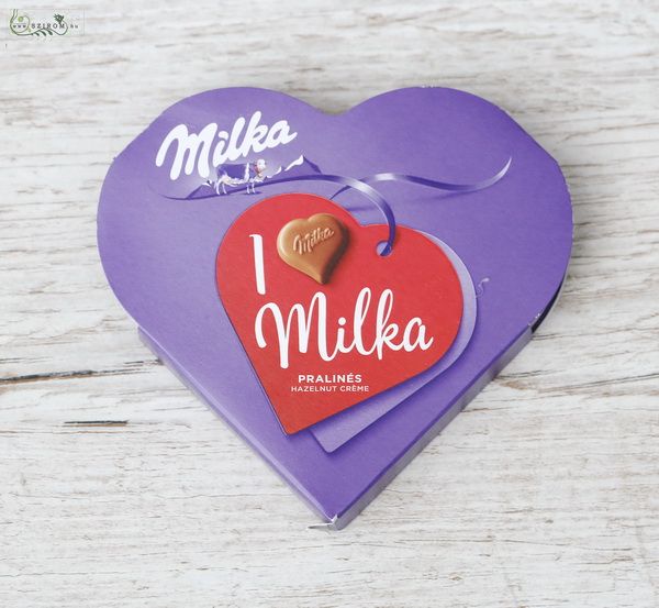 mogyorókrémes Milka szív (44g)