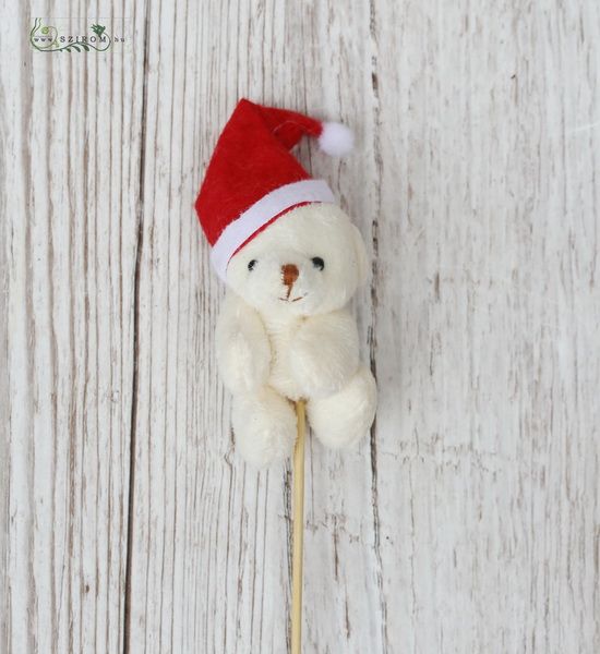 Teddy with santa hat
