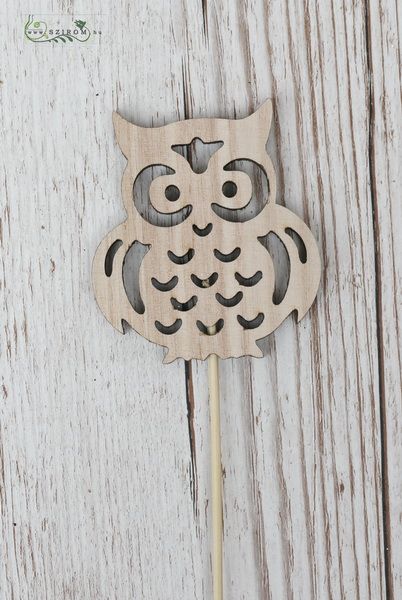 Owl on stick