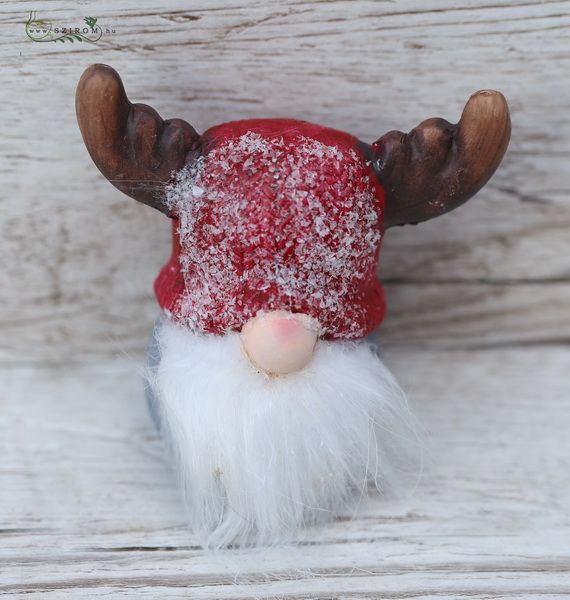 Dwarf with antlers 9 cm