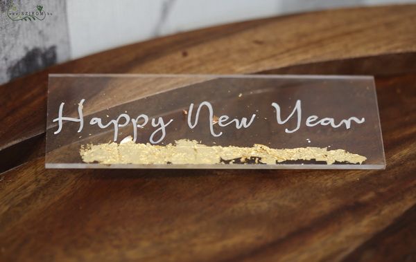 Plexi sign happy new year