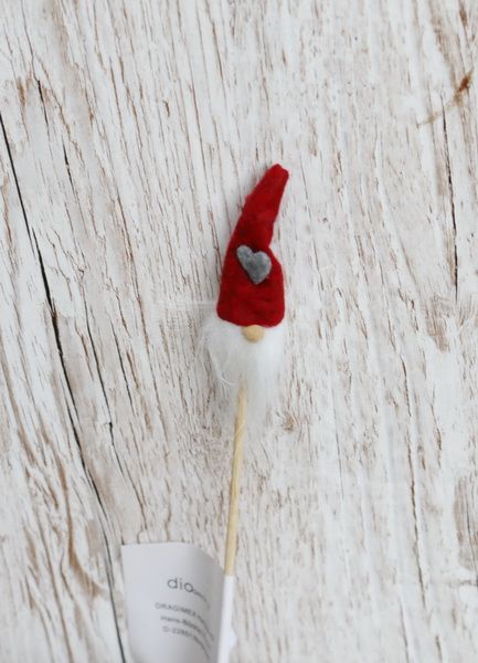 Elf figure on a stick