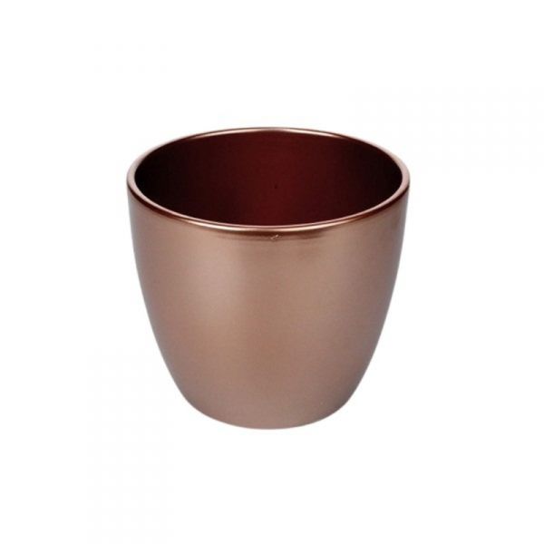 Kerámia kaspó rose gold 15 cm