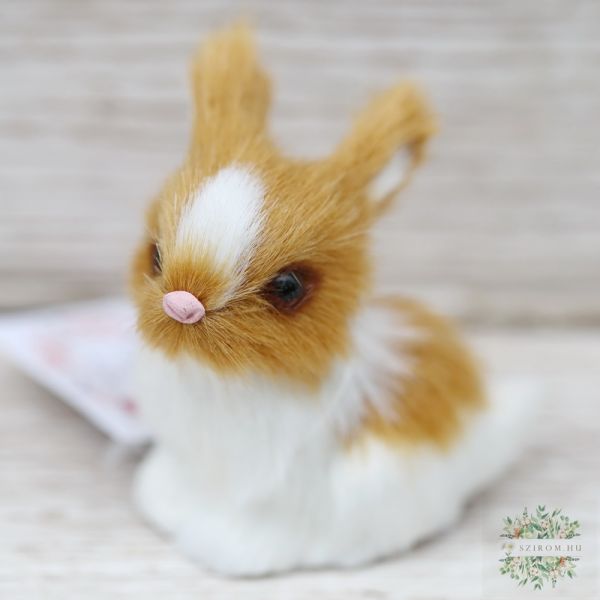 brown spotted bunny figure (7cm)