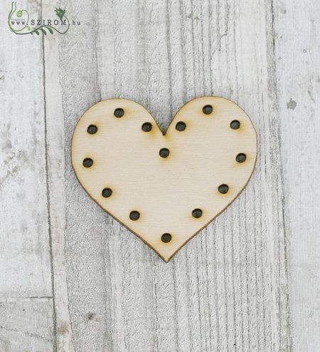 wooden heart (5cm)