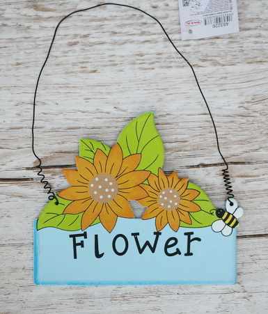 flower delivery Budapest - Welcome sign with orange flower (13 cm)