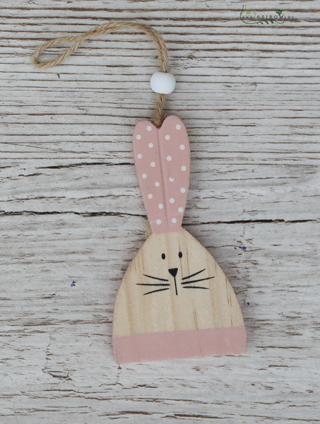 flower delivery Budapest - Wooden bunny (11 cm)