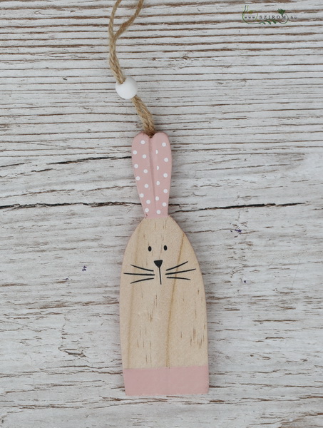 flower delivery Budapest - Wooden bunny (12 cm)