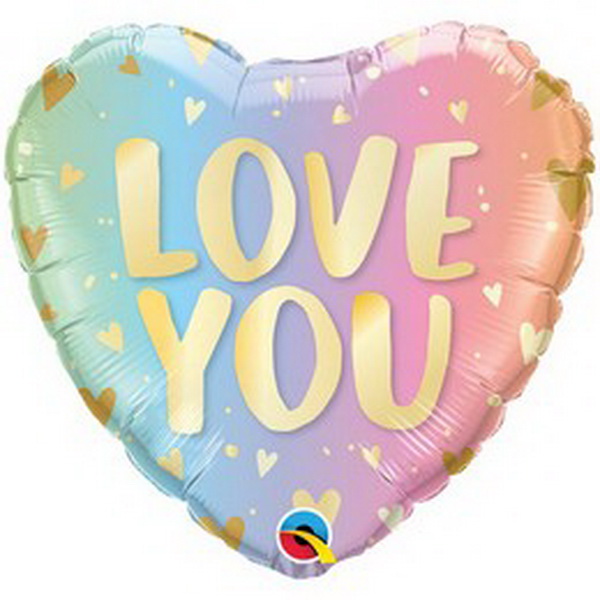 flower delivery Budapest - Love you balloon (45cm)