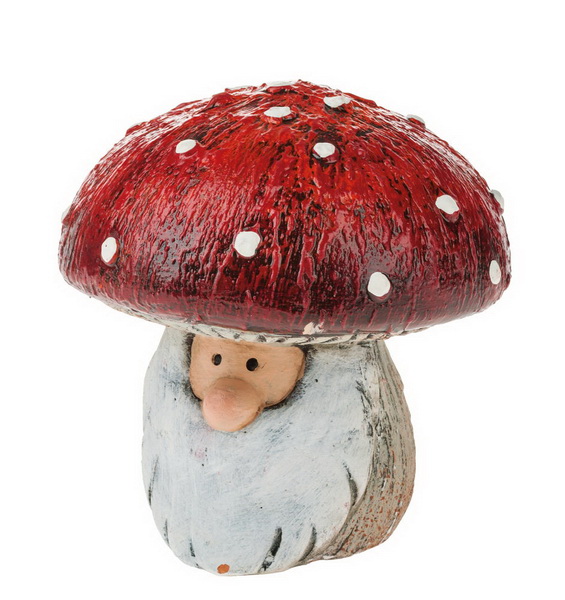 flower delivery Budapest - Mushroom hat man 11cm