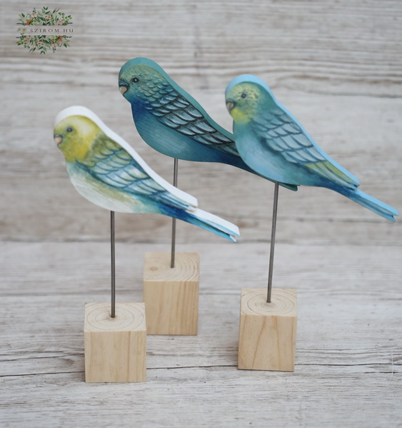 flower delivery Budapest - Wooden parrot (1pc)