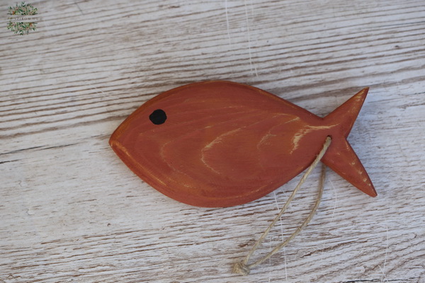 flower delivery Budapest - Wooden fish 16cm