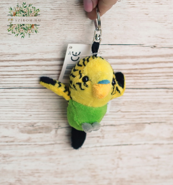 flower delivery Budapest - Plush parrot keychain 10cm