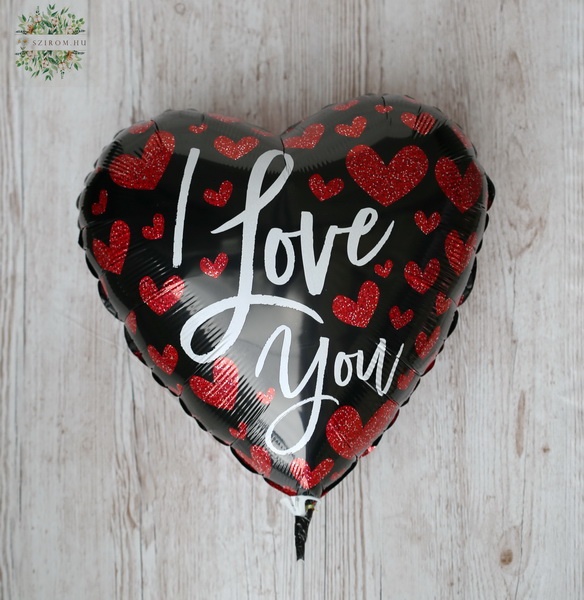 flower delivery Budapest - Heart balloon 44cm